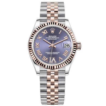 Rolex  Datejust 31 Everose Rolesor Fluted Jubilee  278271-0020