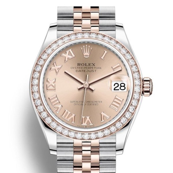 Rolex Datejust Lady Steel Rose Gold 31mm 278381RBR-0002