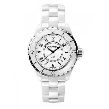 Chanel Chanel J12 33mm H0968 White Ceramic