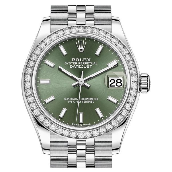 Rolex Datejust Lady Steel White Gold 31mm 278384RBR-0022