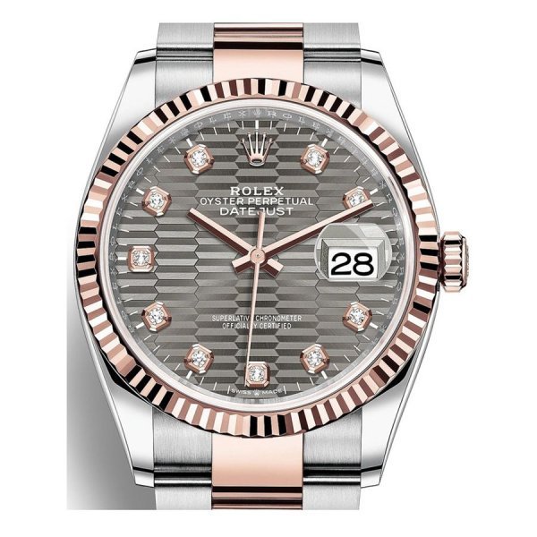Rolex Datejust Lady Steel Rose Gold 36mm 126231-0042