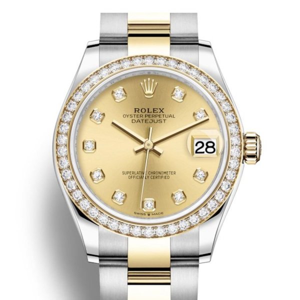 Rolex Datejust Lady Steel Yellow Gold 31mm 278383RBR-0025