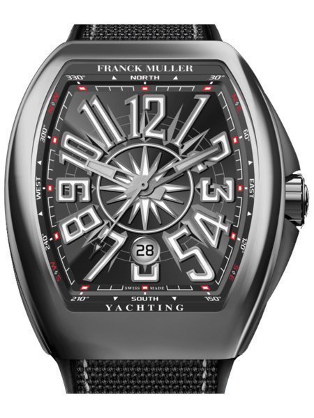 Franck Muller Vanguard Yachting 45 mm Date Steel V 45 SC DT YACHT NR