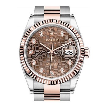 Rolex Datejust Lady Steel Rose Gold 36mm M126231-0026 36845