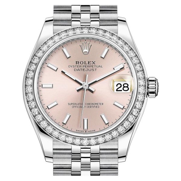Rolex Datejust Lady Steel White Gold 31mm 278384RBR-0018