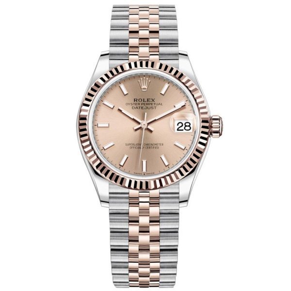 Rolex  Datejust 31 Everose Rolesor Fluted Jubilee  278271-0010