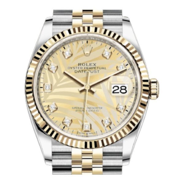 Rolex Datejust Lady Steel Yellow Gold 36mm 126233-0043