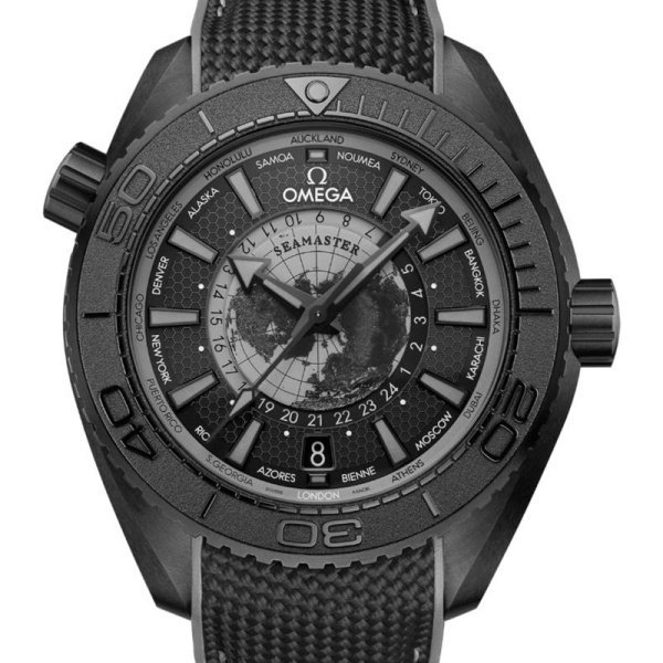 Omega Planet Ocean Worldtimer 600M Titanium 45.5 mm 215.92.46.22.01.007
