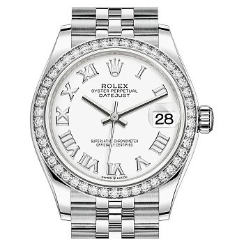 Rolex Datejust Lady Steel White Gold 31mm 278384RBR-0014