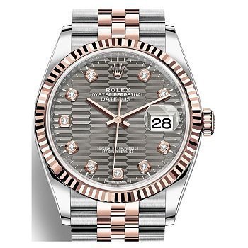 Rolex Datejust Lady Steel Rose Gold 36mm 126231-0041