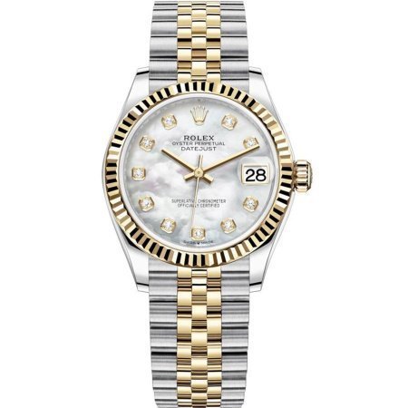 Rolex  Datejust 31 Yellow Rolesor Fluted Jubilee  278273-0028